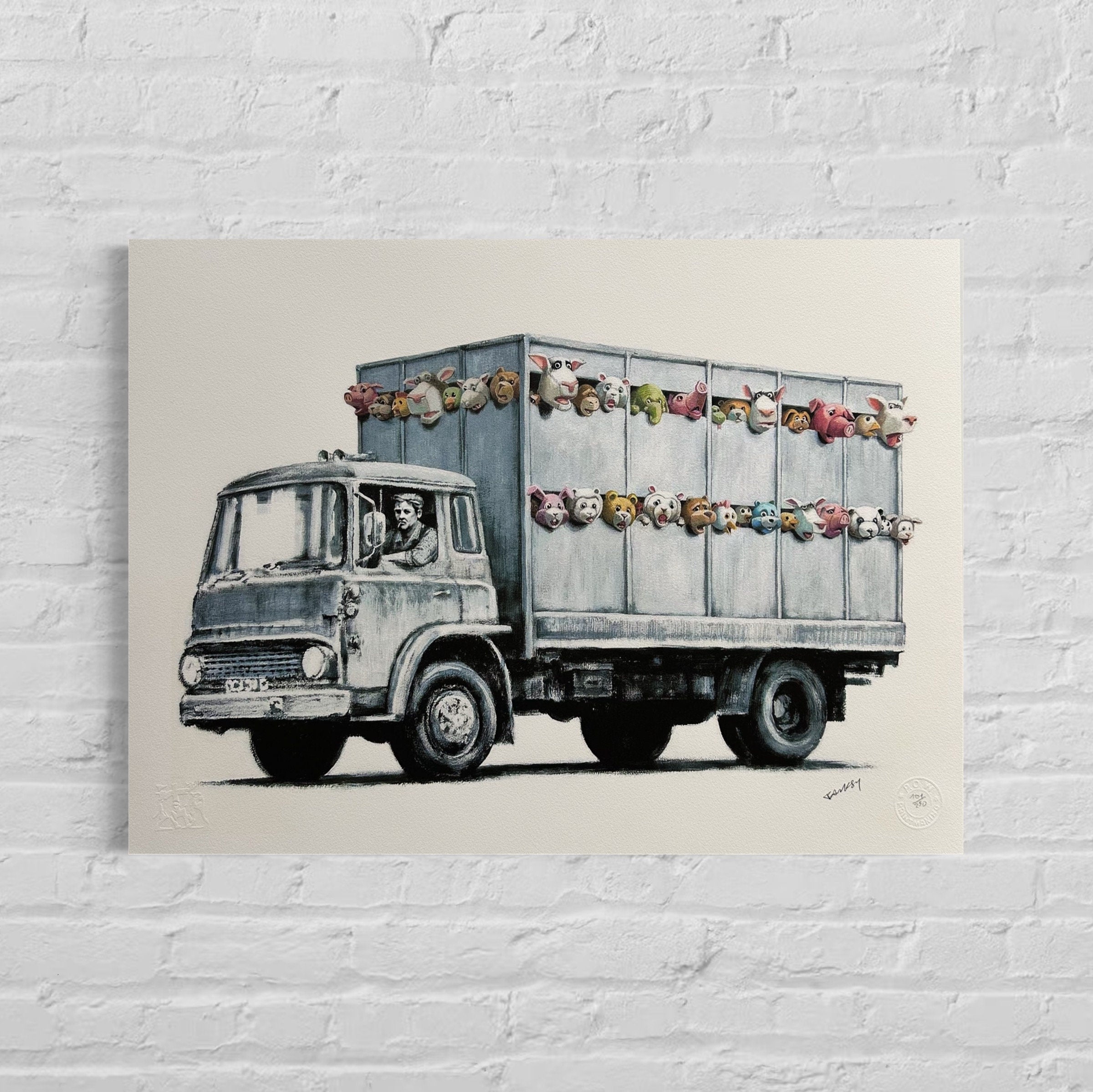 BANKSY Sirens of the lambs